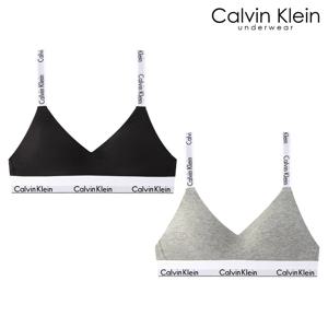 CK 여성 로고 브라렛 브라 QF8504 2종 택1