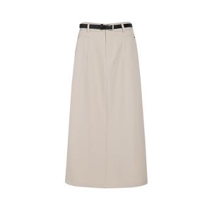 벨트 세트 H라인 밴딩 스커트 GS4N0SK411