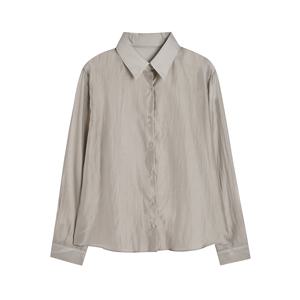 시스루 셔츠 블라우스 GS4N0BL481