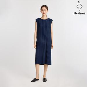[최초가 138000원] 슬리브리스 롱 플리츠 원피스_EPOPM324006