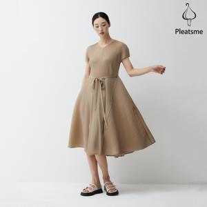 [최초가 258000원] 캡 슬리브 플레어 원피스_EPOPM124B42