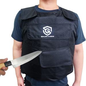 솔리드가드 호신의류 방검복 방검조끼 상의 경찰 경호 보안 방탄 조끼 절상