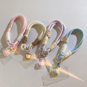 (이거찜)팬던트 핸드폰 스트랩 태그홀더 로프스트랩 핸드폰고리 폰스트랩 휴대폰줄
