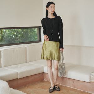 [정상가 189,000] 쥬크 샤틴 미니 홀 스커트 Z253MSD011