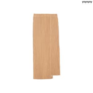yoyoyoy여성[최초가 109000원] 슬릿 언발 H라인 플리츠 스커트(2colors)_AI02WNPSK08
