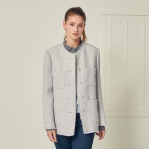 [롯데백화점][제이제이 지고트(프리미엄)]울 블렌드 멀티 포켓 트위드 재킷GS2M0JK911)