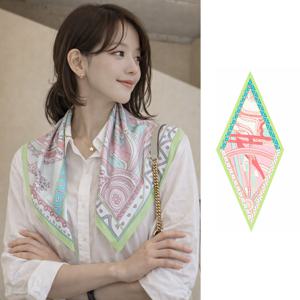 솔리드 여성 방도 스카프 포인트