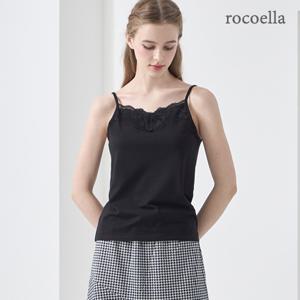 올린느 코튼모달 터치업 레이스 슬립