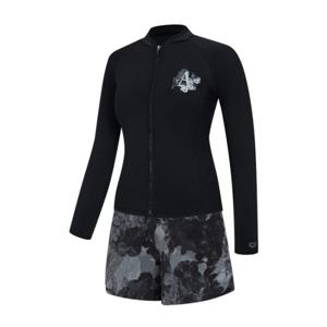 피오니 레귤러핏 집업 래쉬가드 세트A5BL1PS10BLK