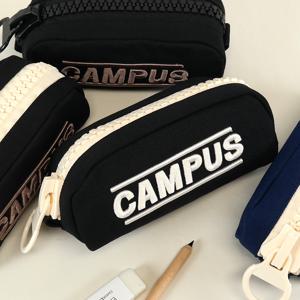 옴니버스 왕지퍼 캠퍼스 볼륨 자수 케이스 11000  랜덤  필통