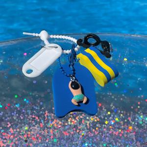 수영키링 킥판 수영장 풀부이 가방 악세사리 수친 백꾸 백참 키홀더 땅콩 키링