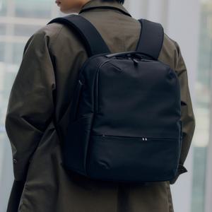 [남성백팩추천][H-FIX] 블랙 코듀라 나일론 백팩 HJBA5F400BK