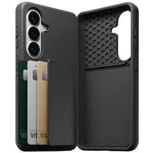 갤럭시 S26 25 울트라 플러스 3장 수납 충격보호 러기드 듀얼 아머락 카드슬롯 지갑 범퍼 케이스