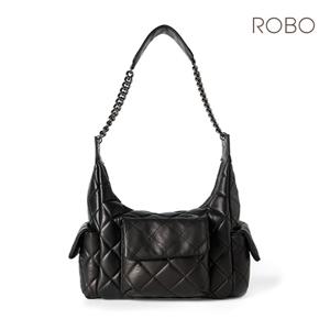 이태리 램스킨 퀼팅 숄더백