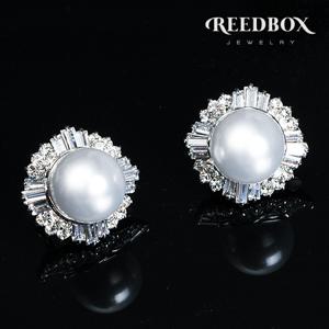 [선물포장] 한복 혼주귀찌 엘리제 진주 귀걸이 클립형