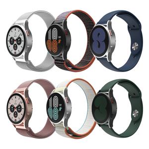 갤럭시워치 울트라 7 6 5 4 3 2 FE 프로 클래식 액티브 실리콘 스포츠 밀레니즈 스트랩 밴드 시계줄 20/22mm