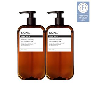 스킨유 이노센트 딥머스크 샤워젤 500g 2입 향좋은 바디워시