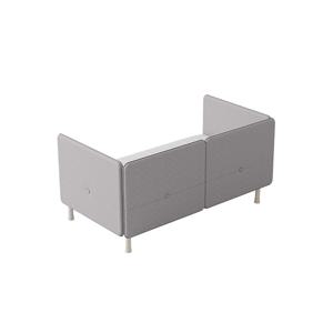 쿠시노 코지 다리형 침대 프레임(패브릭,S)-데이베드형