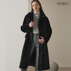 [최초가 1,490,000] 스페인 라도마社 리버시블 싱글 롱 무스탕