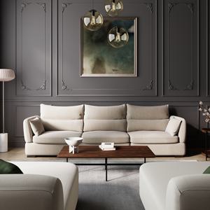 린츠 4인소파_아이보리