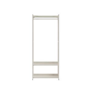 뉴에디트 드레스룸 1단행거장 80cm_라이트그레이