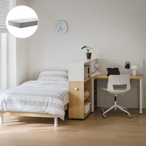 멘디 풀패키지B(1000책상,1400파티션책장,침대,매트리스)