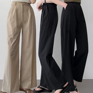 [브리치]  / 레디즈 와샤 와이드 슬랙스 P0000179