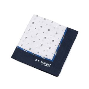 [듀퐁] 패턴 1010 코튼 손수건 화이트 SE5SMA381010SWH