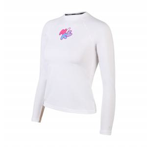 스윔 아동래쉬가드 여아동 버블 스크립트 롱 슬리브 하이드로가드 NE