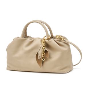 액세서리 여성 [[24FW]] WCBA4F512I2 [스테디셀러] 베이지 단색 소가죽 토트백