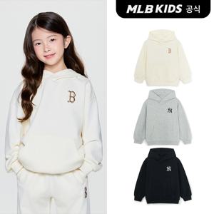 [MLB 키즈] (공식) 베이직 스몰로고 후드 (3color)