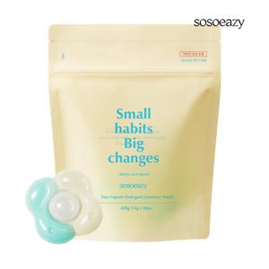 소소이지 캡슐 세탁세제 실내건조 30개입 (2종 택1)