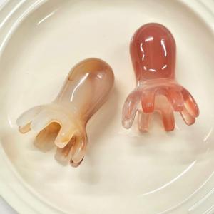 문어 만능 두피 마사지 지압 괄사 경락 마사지기 중형 문어마사지기 두피마사지기