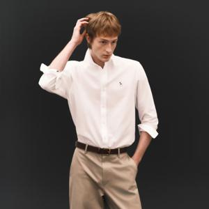 헤지스 [25FW] 남성 옥스포드 캐주얼 셔츠 HZSH5F201WT