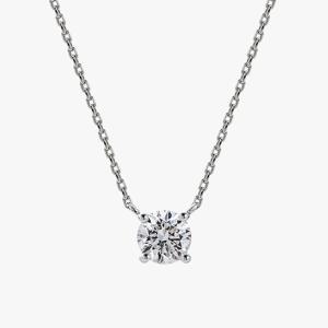 14K 랩그로운다이아몬드7부 4프롱목걸이 (IGI D VVS2 3EX)