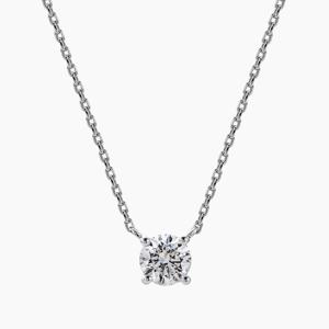 14K 랩그로운다이아몬드5부 4프롱목걸이 (감정서 미제공, 한정수량 빠른배송)