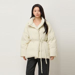 [본사] [최초가 558,000원]하이넥 벨티드 푸퍼 패딩_SAPDE2561IV