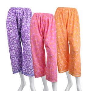 국산 빅사이즈 편한 여성 면 플라워 9부 홈웨어 바지 실내복 하의 엄마 할머니 주머니 요양원