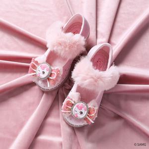 캐치! 티니핑 LED 퍼 플랫슈즈 하츄핑 (0098429) WV25319 PK