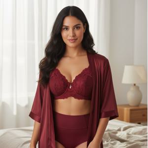 가슴이 커보이지 않는 풀컵 기능성 홑겹브라 BR3507