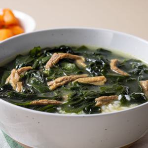 [소노정] 한우사골 한우 미역국 500g x 5팩, 완도미역 소고기미역국