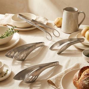 [킴줌마공구]  실속 4종세트(나물집게,튀김집게,소스스쿱,서빙집게)