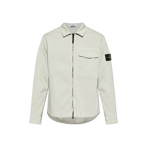 [명품] 스톤 26SS 와펜 패치 셔츠자켓 펄그레이 L1S15 1200015 S0012 V0061