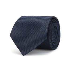 [듀퐁] 톤온톤 조직 252 넥타이 네이비 TE6SM62KA252TNY