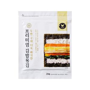 만전김 두번구운 프리미엄 김밥용김 20매 56g