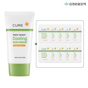 큐어 쿨링 선크림 40ml+파우치 20ml(총 60ml)