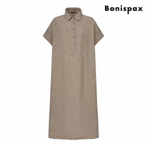 정상가:69000원ㅣ스탠다드 카라 롱 원피스 (XP3OW001L0)