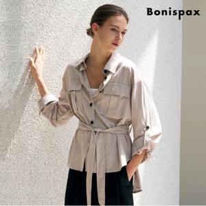 정상가:89,000원 ㅣ 사파리 포켓 포인트 벨티드 셔츠 (XP3BA025L0)