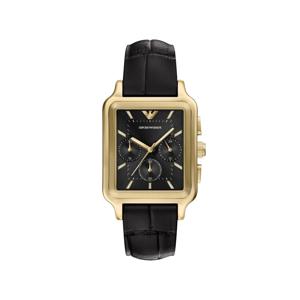 [공식본사정품] 아르마니 AR11753 크로노그래프 스퀘어 남성 가죽시계