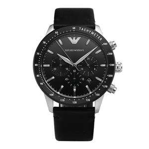 [공식본사정품] 아르마니 AR11243 (Mario) 마리오 크로노그래프 남성 가죽시계